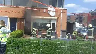Brand woning Horigenland in Houten