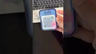 Waterproof Personalized QR Code Sticker/Decal