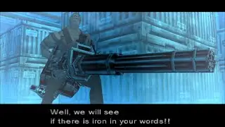 Vulcan Raven Fight & Cutscenes | Extreme Difficulty | True Widescreen | Metal Gear Solid (PS1)