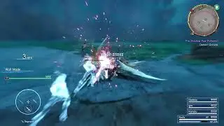 Final Fantasy XV Windows Edition - Attacking Garuda Extreme only with Warp Strike