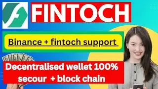 fintoch plan full detele | fintoch decentralised wellet | fintoch block chain | #fintoch