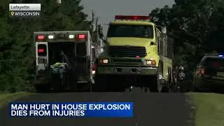 68-year-old man dies after rescue from Wisconsin house explosion, fire