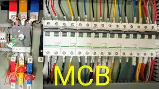 MCB Distribution Panel Wiring | MCB कैसे लगाते हैं | Phase Neutral सही कनेक्शन | Electrical Panel