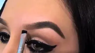 Eyebrows transformation