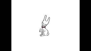 Blue-eyed rabbit | GIF