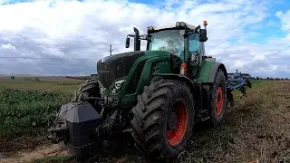 Fendt 939 Vario S4 Profi + cultivator Lemken Karat 3,5m POV