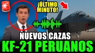 Los NUEVOS 12 cazas KF-21 BORAMAE para la FUERZA AÉREA peruana