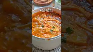 Resepi simple Sundubu Jjigae 🫶🏻 #food #asiacooking #cookingrecipes #recipe #cookingideas #asiafood