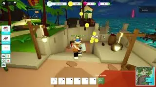 the crystal mines and a eruption island Roblox Fishing Simulator