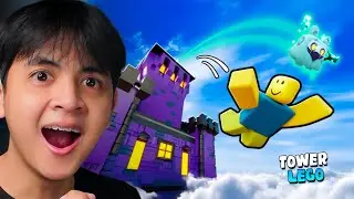 Lomba Memanjat Tower Lego Berhantu dengan PET GALAKSI