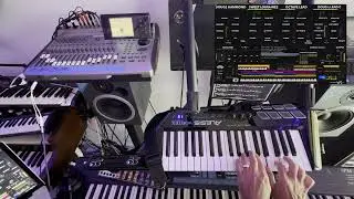 Sweet Lorraine (cover) keyboard Tutorial Doug Orlando MainStage SK Uriah Es2 Synth Vintage Organ