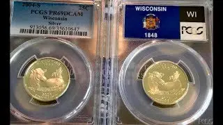2004 Wisconsin State Quarter - Worth $8 To $12 Almost Perfect