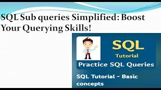 Master SQL Subqueries: Scalar, Multi-Row, and Correlated Subqueries Explained
