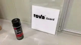 roVa Guard: Attach using Stucco and Adhesive Spray