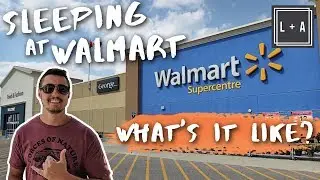 3 Nights Sleeping at Walmart - Full Time RV Living Vlog