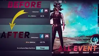 How To Get Event In Old Account PubG KR || Event Back || Region Change || Best Method || Solved ❣️