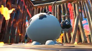 Inflate A Bull Vs FIRE (Fortnite Inflate a Bull Abilities)!