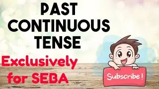 Past Continuous Tense Class IX & X (SEBA)