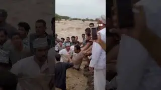The moment rescue teams save people caught in Oman floods that killed at least 18 people