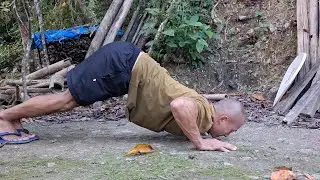 Day 33/75 Hindu Push Ups Hard Challenge Exercise | 2025