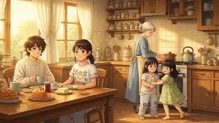 Morning Light in the Old Kitchen | A Ghibli Inspired Life 🍵 #ghibliinspiredlife #lifeisbutadream