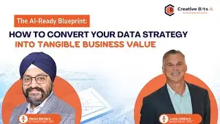 𝗧𝗵𝗲 𝗔𝗜-𝗥𝗲𝗮𝗱𝘆 𝗕𝗹𝘂𝗲𝗽𝗿𝗶𝗻𝘁: 𝗛𝗼𝘄 𝘁𝗼 𝗖𝗼𝗻𝘃𝗲𝗿𝘁 𝗬𝗼𝘂𝗿 𝗗𝗮𝘁𝗮 𝗦𝘁𝗿𝗮𝘁𝗲𝗴𝘆 𝗶𝗻𝘁𝗼 𝗧𝗮𝗻𝗴𝗶𝗯𝗹𝗲 𝗕𝘂𝘀𝗶𝗻𝗲𝘀𝘀 𝗩𝗮𝗹𝘂𝗲