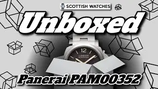 Watch Unboxing : Panerai Pam 352