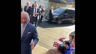 King Charles News | King Charles Gives A Cheeky Reply to Child Who Asked His Age #trendingshorts