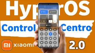 C&oacute;mo cambiar la configuraci&oacute;n del Centro de control en HyperOS Xiaomi Redmi 13C (2025)