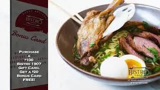 Gift Cards at Bistro 1907!