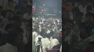 SP.VELUMANI ANNA MASS ENTRY #admk #admkitwing