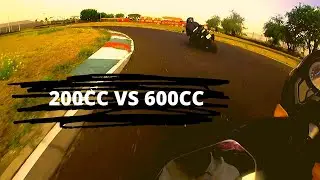 Clip | Batalla en el Kartodromo Pulsar 200ns vs Kawasaki ZX6R (Entrenamiento Racing Team)