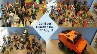 How to Make Money on eBay Weekend Haul 14th Aug 2016 Car Boot and Gumtree Haul