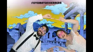 Rafa & Sheila by #fotomatonherrera #fotomaton #espejomagico #camara360 #videolibro #audiolibro #pmr