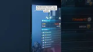 BL4 power level to level 50 in 3 seconds #borderlands4