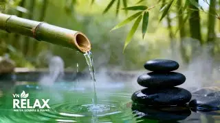 Peaceful Piano with Flowing Water Sounds 🌿 Deep Sleep, Meditation & Stress Relief