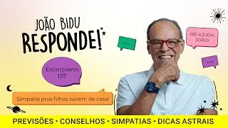 Escorpiano 157 e filho que n&atilde;o sai de casa - Jo&atilde;o Bidu Responde - EP.13| POR JO&Atilde;O BIDU