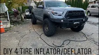 DIY 4 Tire Inflation System