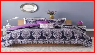 Intelligent Design Cozy Comforter Casual Damask Design Modern All Season Bedding Set