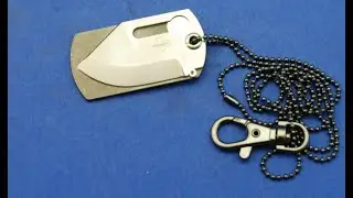 B&ouml;ker plus Dog Tag Messer - www.pizzini.at