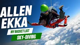 SKYDIVING- First Time Skydiving - Adrenaline, Fear, and Pure Euphoria!