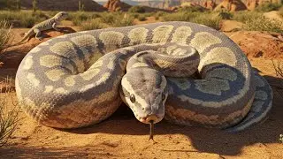 🐍✨ Desert Ghost Ball Python: Color-Changing Snake with Super Powers! 🌌 | Fun Animals for Kids