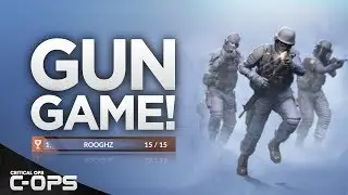 NEW GAME MODE! FIRST GUN GAME WIN IN Critical Ops! C-OPS Update