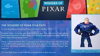 The Wonders of Pixar Star Path - Disney Dreamlight Valley