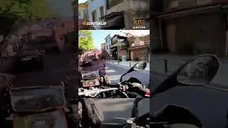 Motosikletle gezerken cipli dayı bizi dumana boğdu #shorts #youtubeshorts #motosiklet #trafik #viral