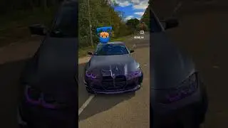 BMW M4 COMPETITION 🤍💜🖤 #BMW  #M4  #viral #trending