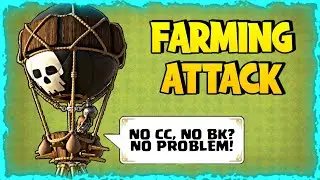 Th8 Attack without CC & BK: ⭐⭐⭐ Th8 Attack Strategy without CC Troops 2020 | Clash of Clans - Coc