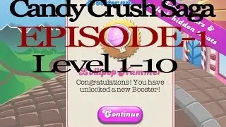 Candy Crush Saga Gameplay (Episode 1) Level 1 - 10