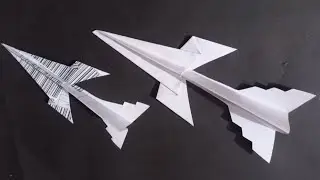 How to Make a Paper Plane yasy morgina paper crfts ❤️😎