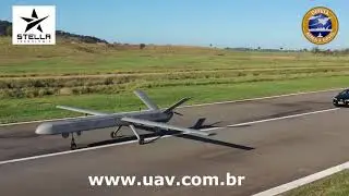 Atob&aacute;, o novo drone militar brasileiro da Stella Tecnologia.